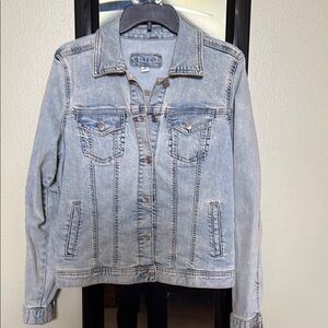 Maurices Denim Light Blue Jacket